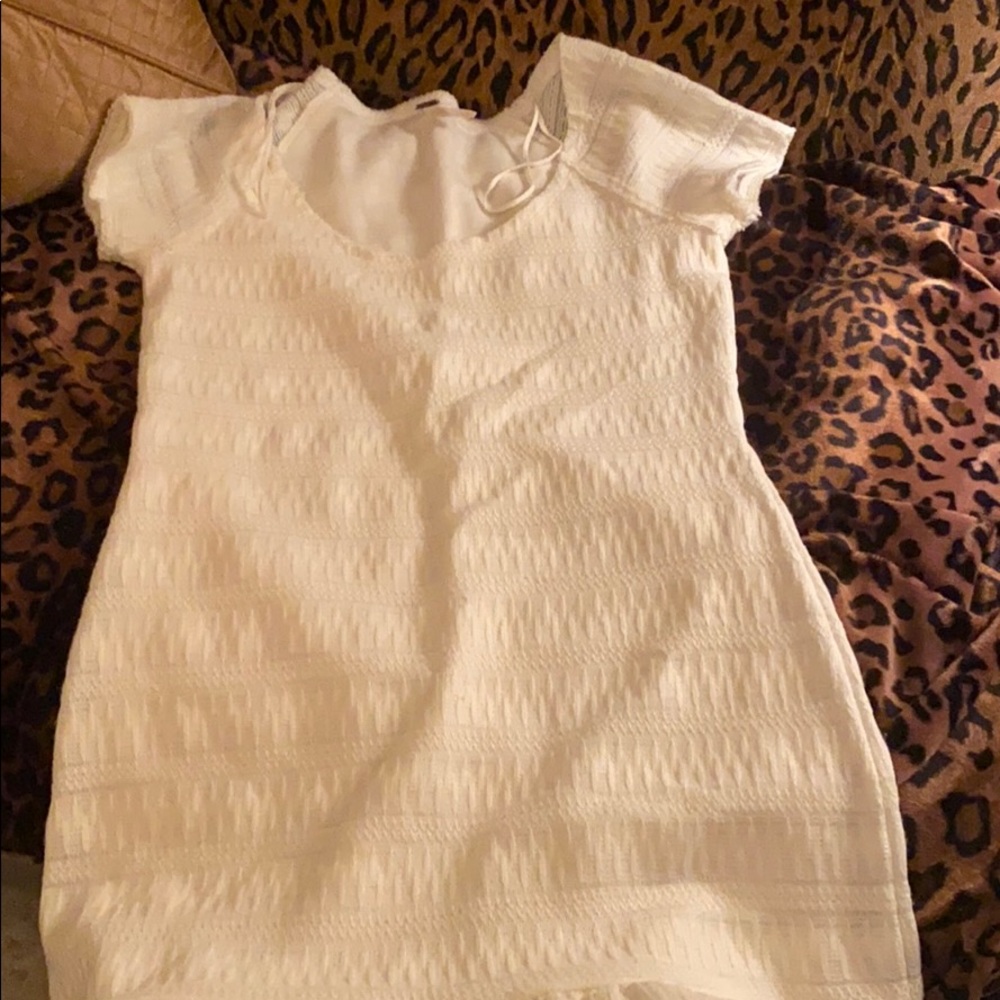 FREE PEOPLE white dress